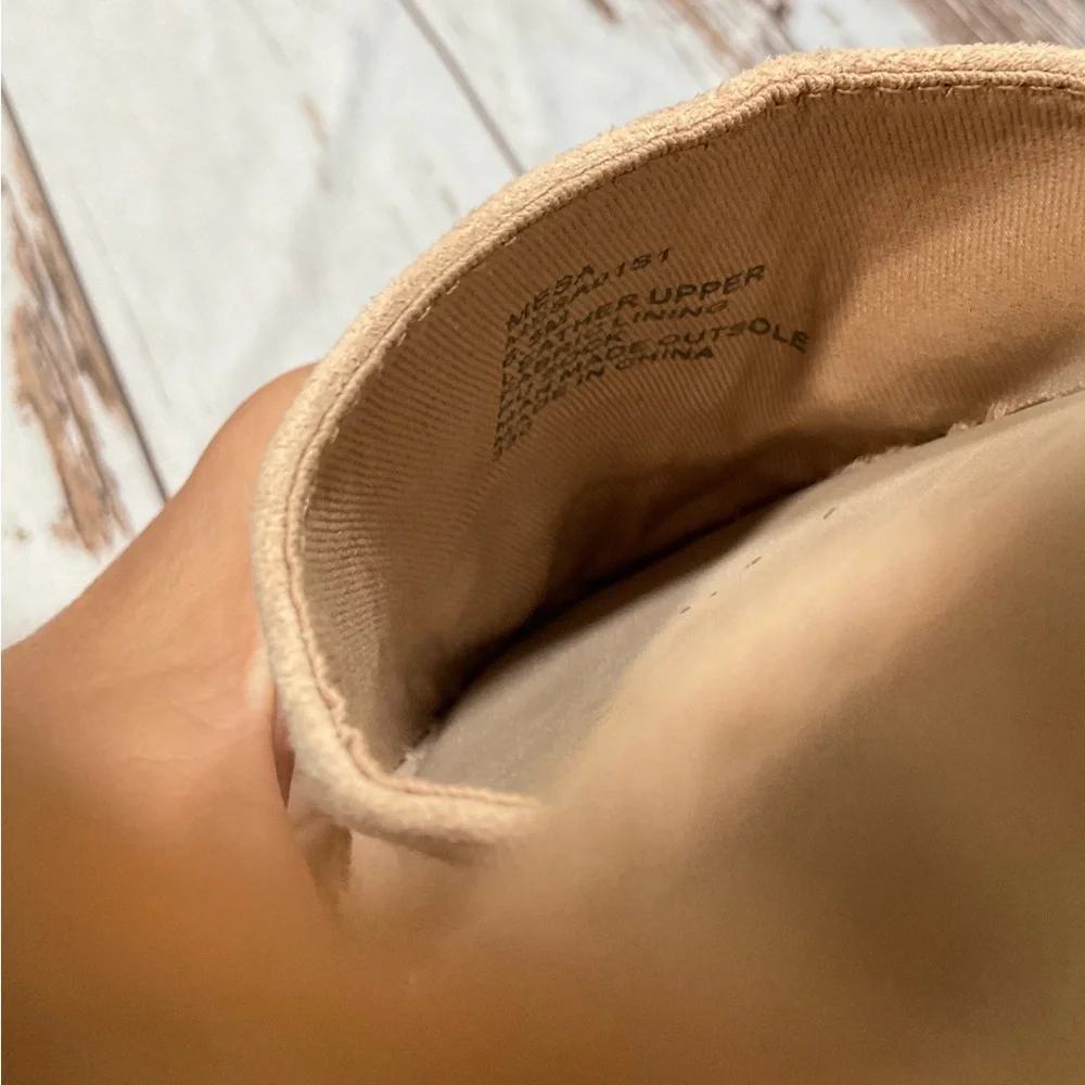 NWOT STEVE MADDEN MESA‎ LEATHER ESPADRILLE ANKLE ROPE TIE SANDALS